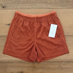 Athleta Women's Rust Athletic Echo Shorts Size 8 BNWT
